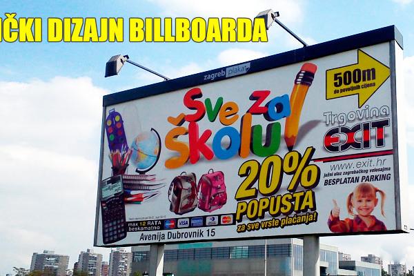 Grafički dizajn billboarda